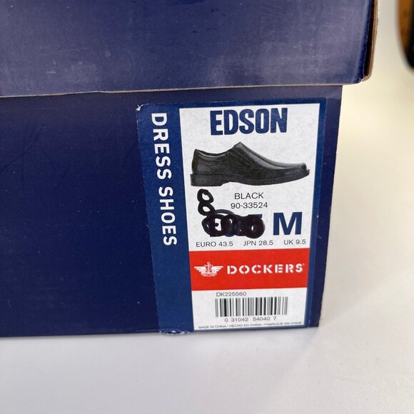 Dockers Edson Mens Black Dress Shoes Slip On Size 8M Formal Business Loafers - Picture 15 of 15